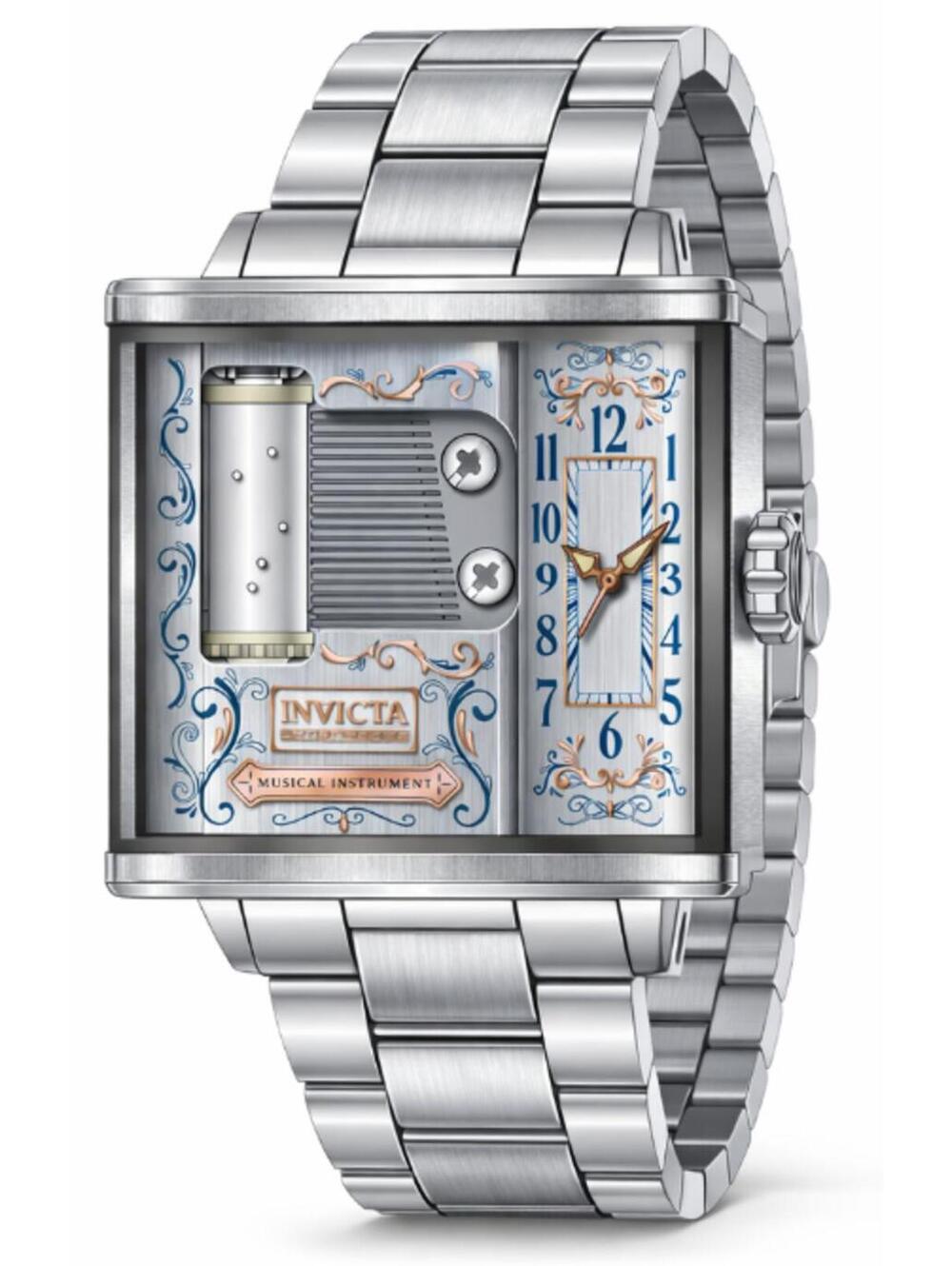 Invicta Artist Musical Instrument Swiss Ronda 763 Watch - 52mm, Steel (49474)